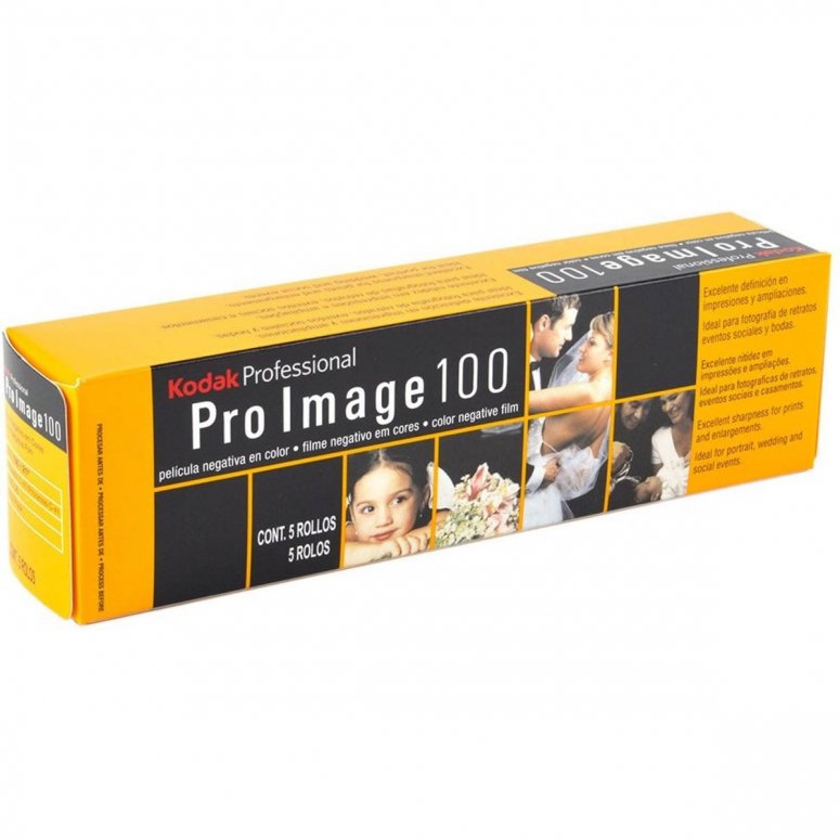 KODAK Pro Image 100 135-36 35mm Film 5 Pack