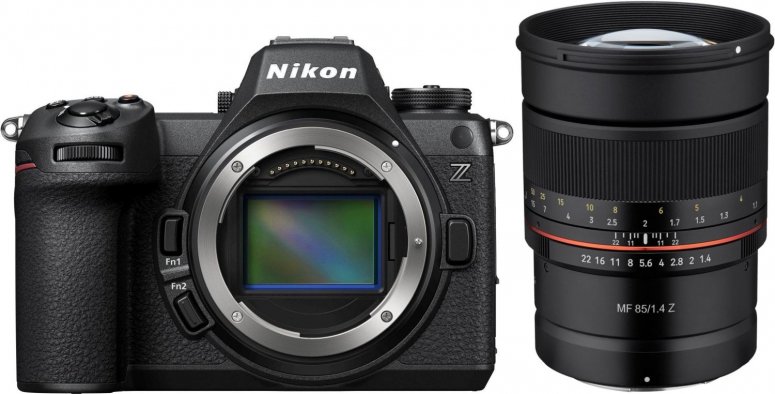 Accessoires  Nikon Z6 III + Samyang MF 85mm F1,4 pour Nikon Z