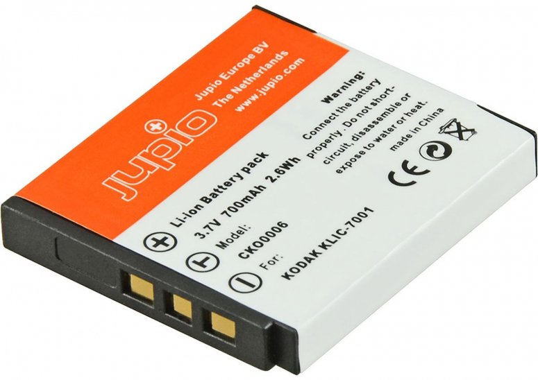 Caractéristiques techniques  Jupio CKO0006 Batterie S 0006