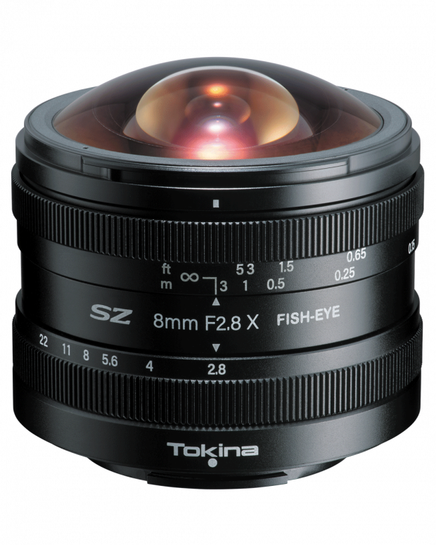 Technical Specs  Tokina SZ 8mm f2.8 MF Fuji X