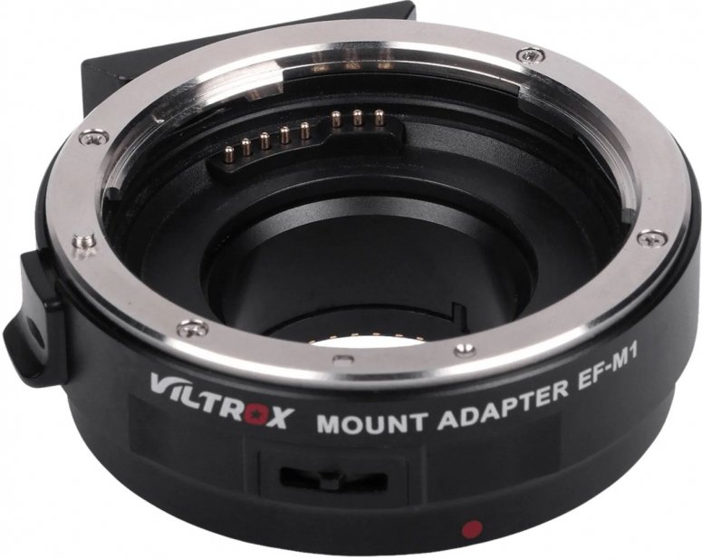 Viltrox Adaptateur EF-M1 pour objectifs Canon-EF/EF-S sur appareils photo MFT