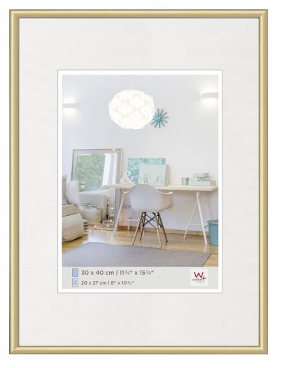Walther Kunststoffrahmen KV040G New Lifestyle 30x40cm gold