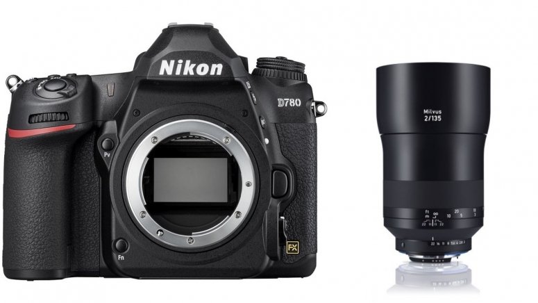 Zubehör  Nikon D780 + ZEISS Milvus 135mm f2