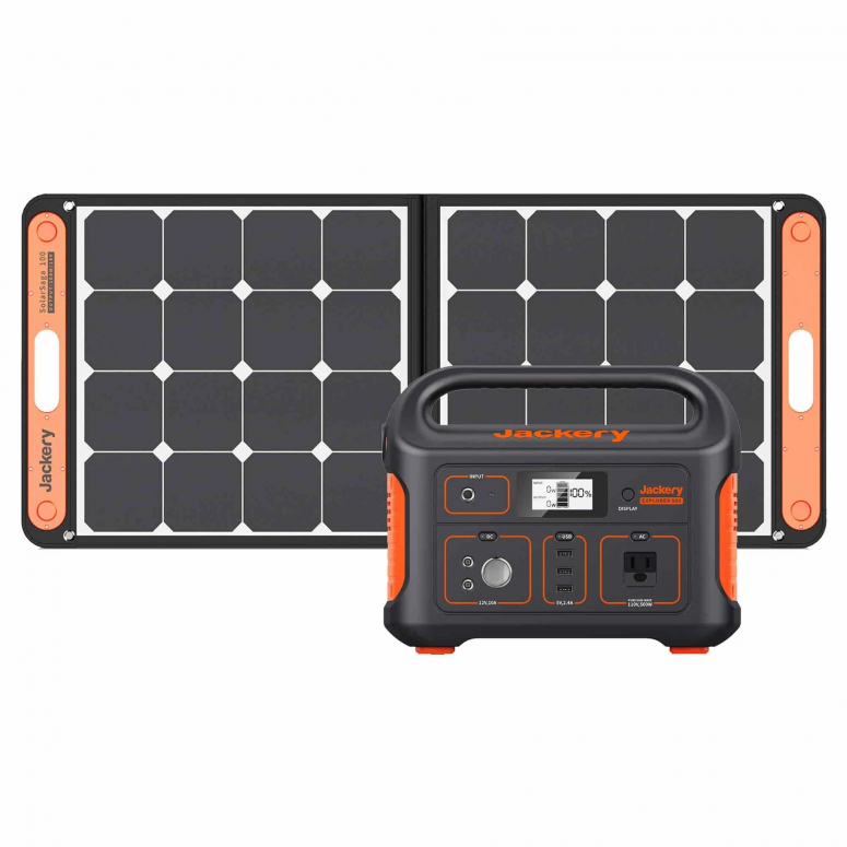 Jackery Explorer 500 EU + SolarSaga 100 Solarpanel
