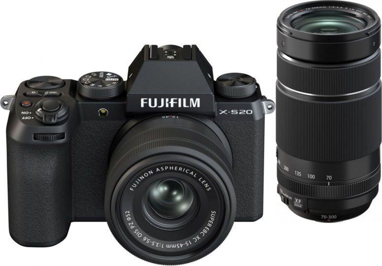 Fujifilm X-S20 + XC 15-45mm + XF70-300mm