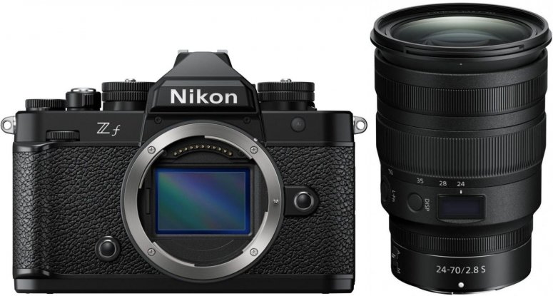 Zubehör  Nikon Z f Gehäuse + Nikon Z 24-70mm f2,8 S