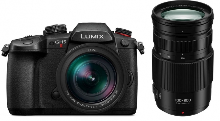 Zubehör  Panasonic Lumix GH5 II + Leica 12-60mm f2,8-4,0 + LUMIX 100-300mm