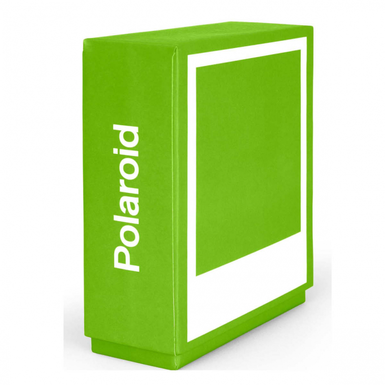 Polaroid Boîte à photos verte