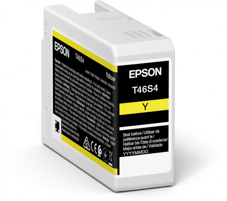 Epson Patrone C13T46S400 Yellow 25ml für P700