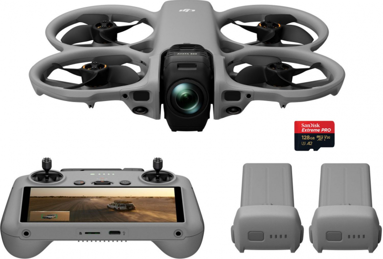 DJI Avata 360 FMC (DJI RC 2) + SanDisk Extreme Pro microSDXC 128GB V30