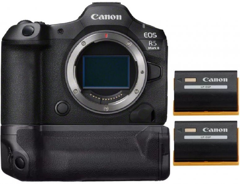 Technische Daten  Canon EOS R5 II + BG-R20EP Akkugriff + 2x LP-E6P