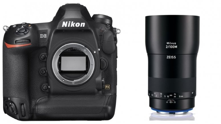 Technische Daten  Nikon D6 + ZEISS Milvus 100mm f2