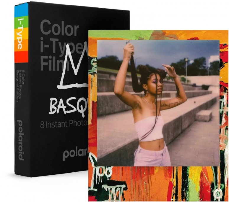 Caractéristiques techniques  Polaroid i-Type Color Film Basquiat Limited Edition