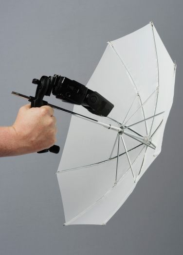Lastolite Brolly Grip Kit: Handgriff und Schirm