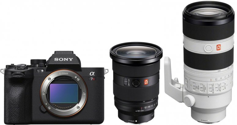 Accessoires  Sony Alpha ILCE-7R V + FE 24-70mm f2,8 + FE 70-200mm f2,8