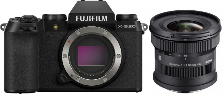 Technische Daten  Fujifilm X-S20 + Sigma 10-18mm f2,8 Fuji X