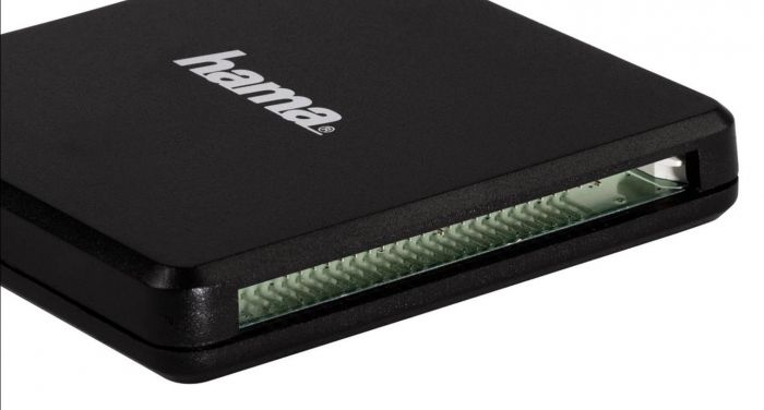 Hama Multi Card Reader USB 3 6-in-1 Card Reader For SD SDHC SDXC MicroSD MicroSDHC MicroSDXC For Windows PC, MacBook, Notebook, Laptop, TV Anthracite