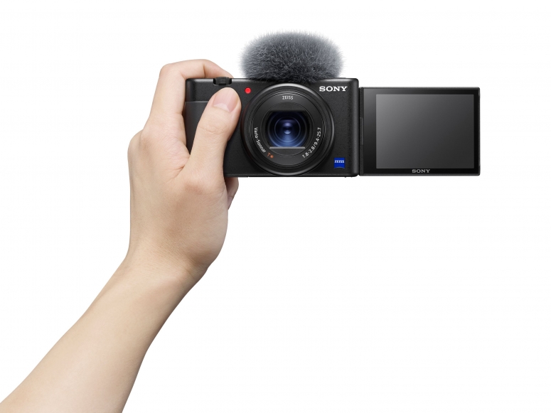  Sony Vlog  Kamera ZV 1 Streaming Kit Foto Erhardt