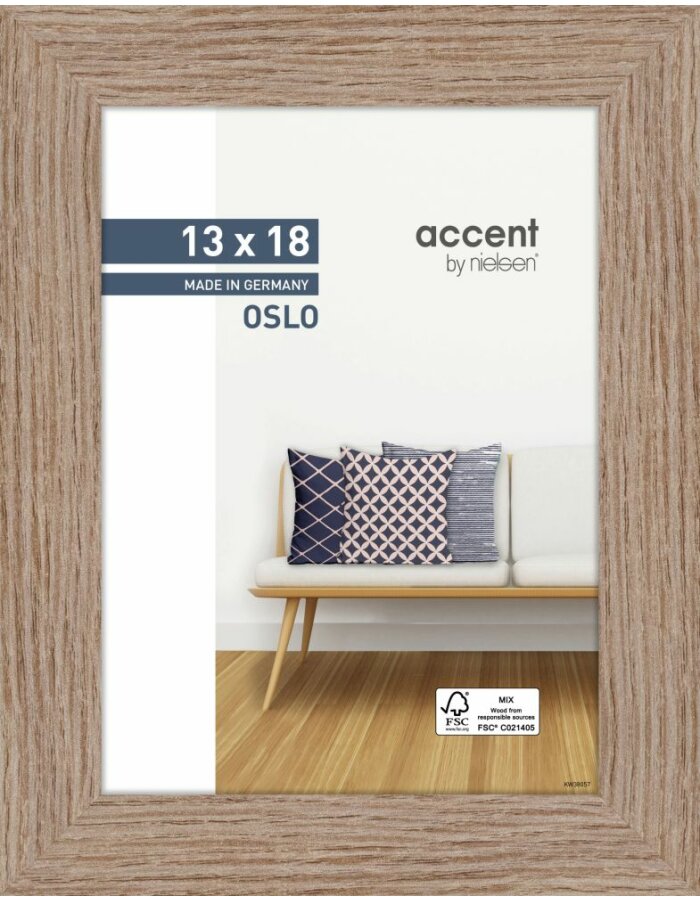 Nielsen Wooden frame 299288 Oslo 30x40cm oak