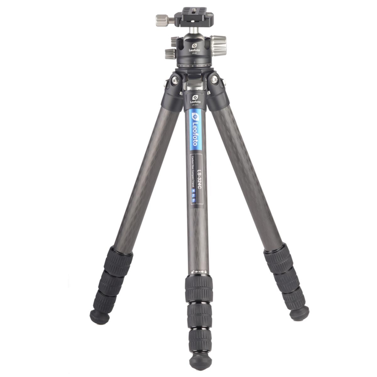 Leofoto Carbon Tripod LSR-324C+LH-40 Rapid Ranger