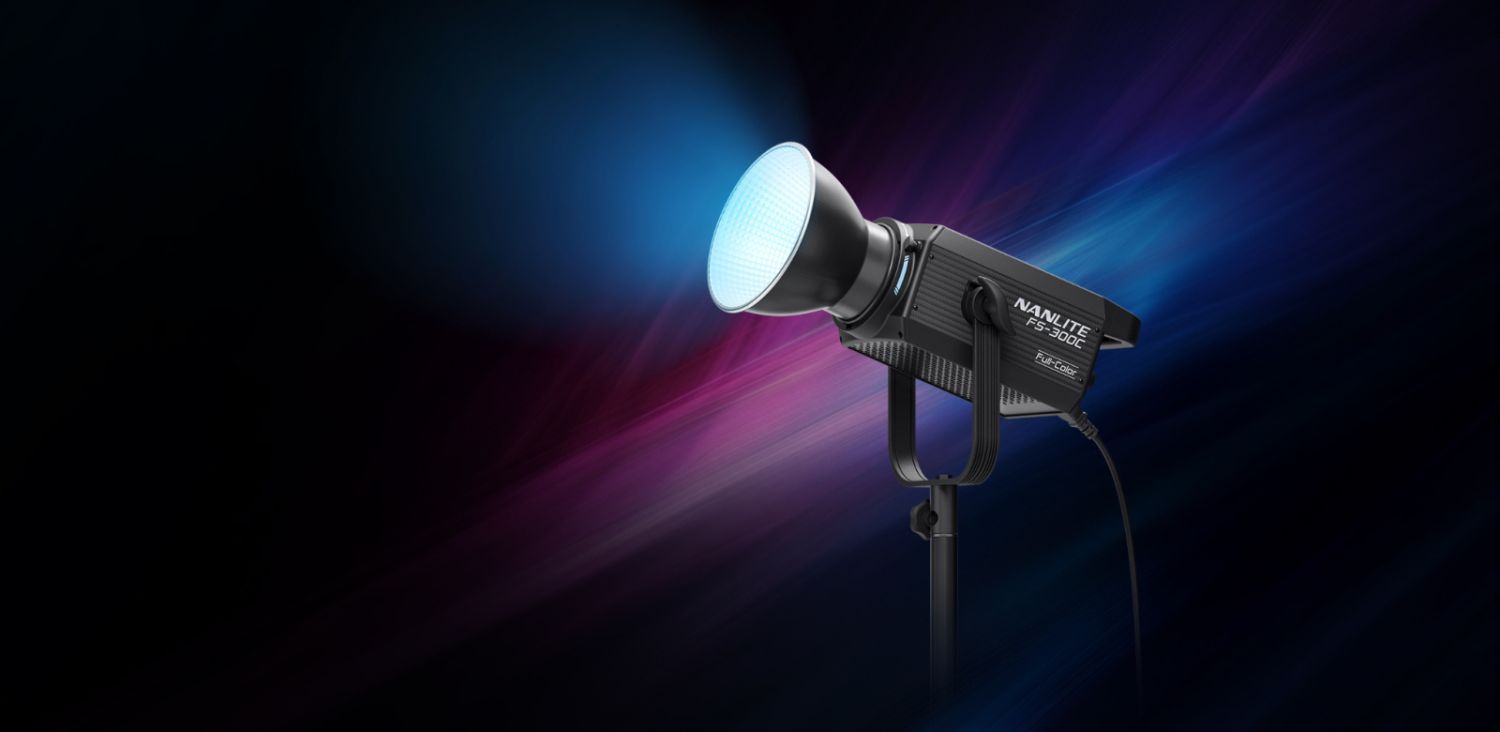 NANLITE FS-300C Full-Color Studio-Scheinwerfer