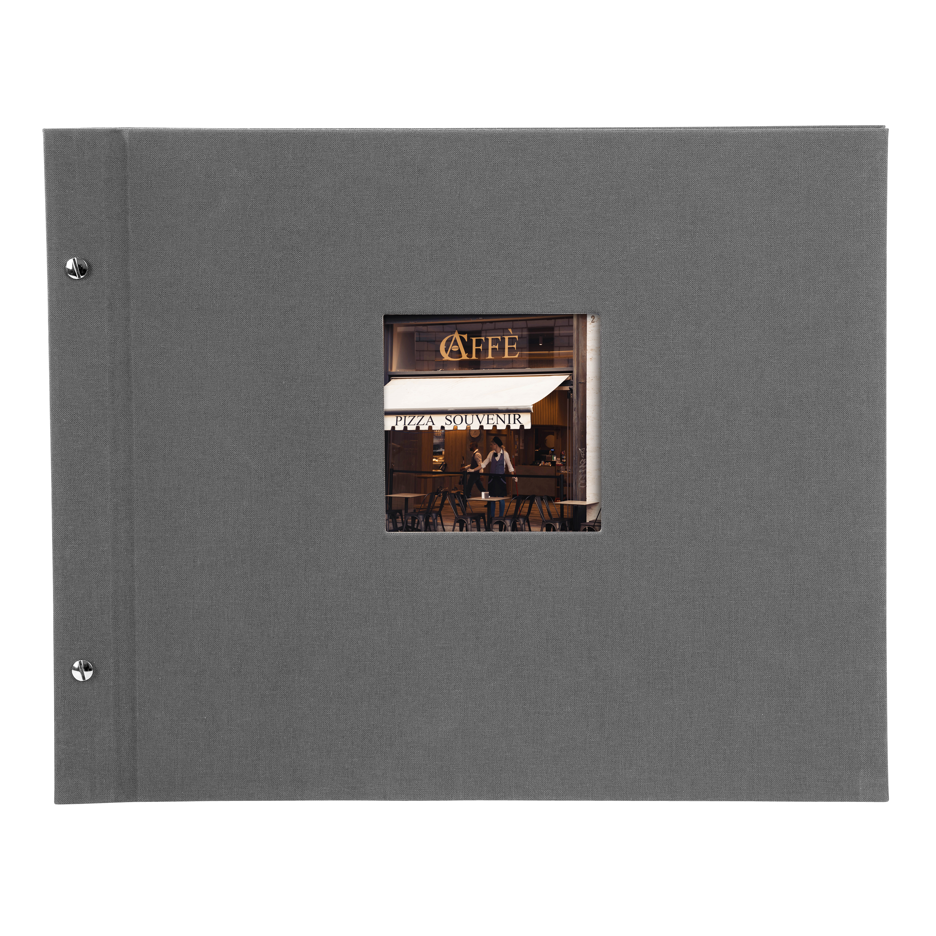 Goldbuch 28525 Bella Vista 39x31cm gris pages noires