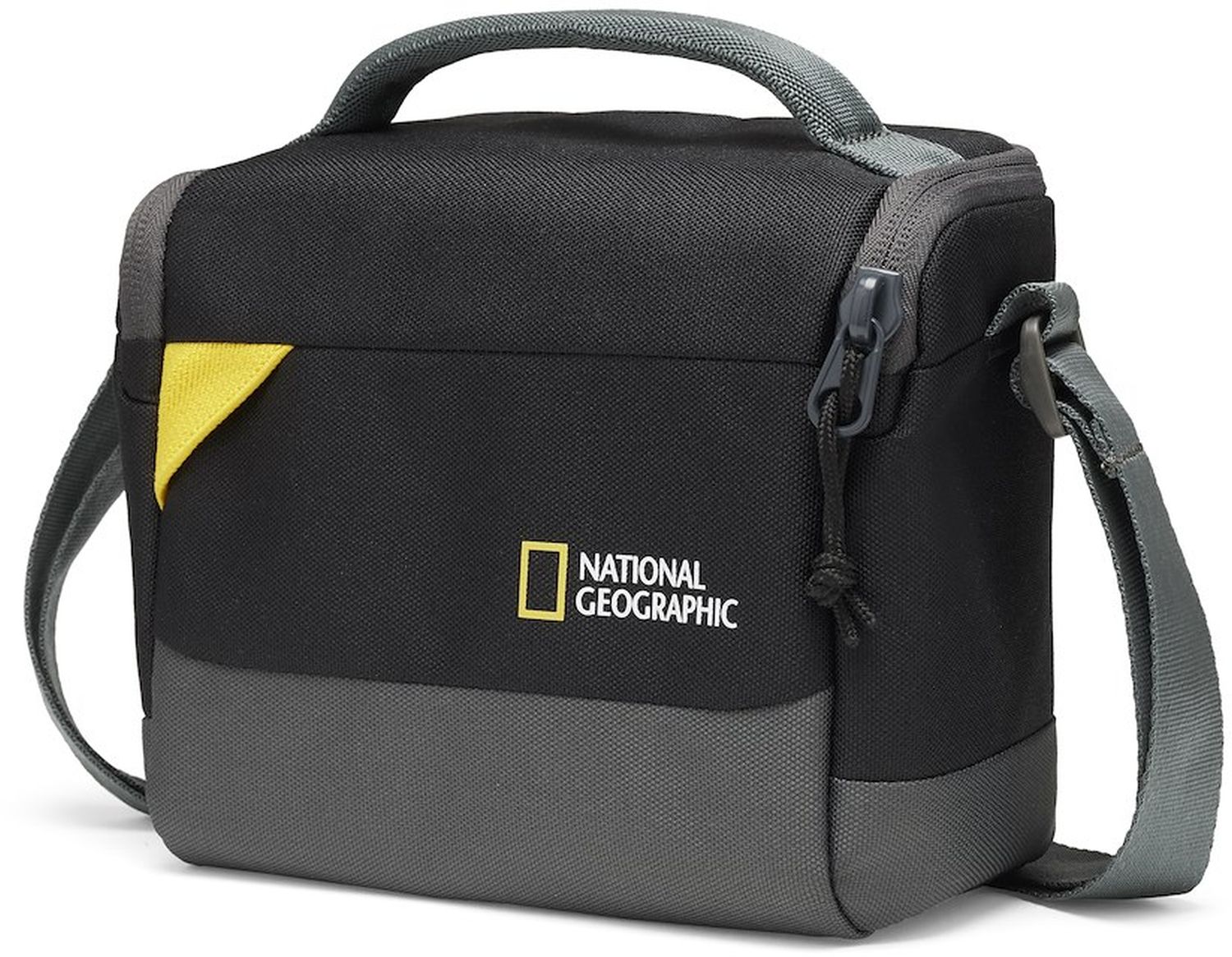 National Geographic Schultertasche Klein schwarz