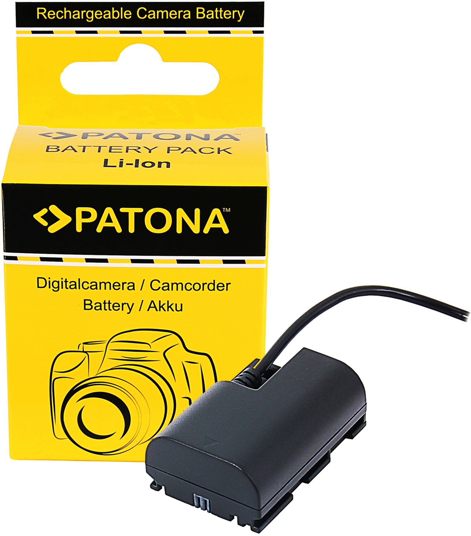 PATONA D-TAP Akku-Adapter LP-E6 E6N E6NH