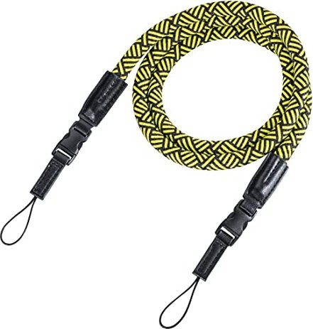 Hama Camera strap Braid 27213 120cm black/yellow