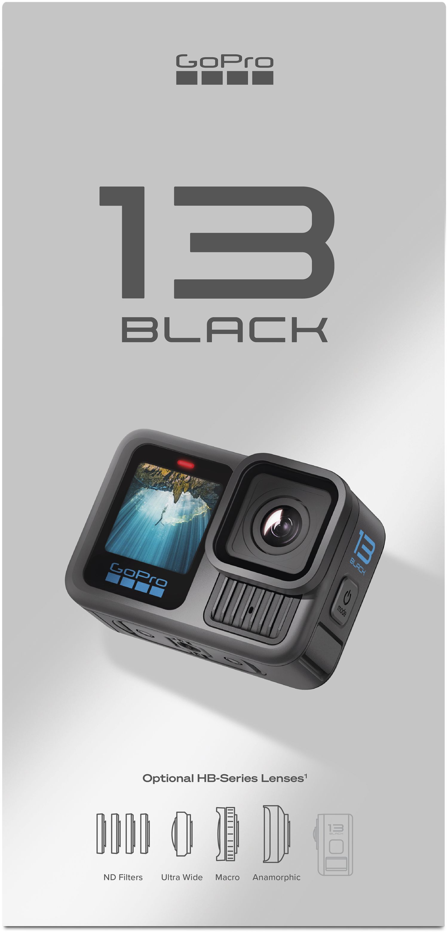 Zubehör  GoPro HERO13 Black + Sports Kit