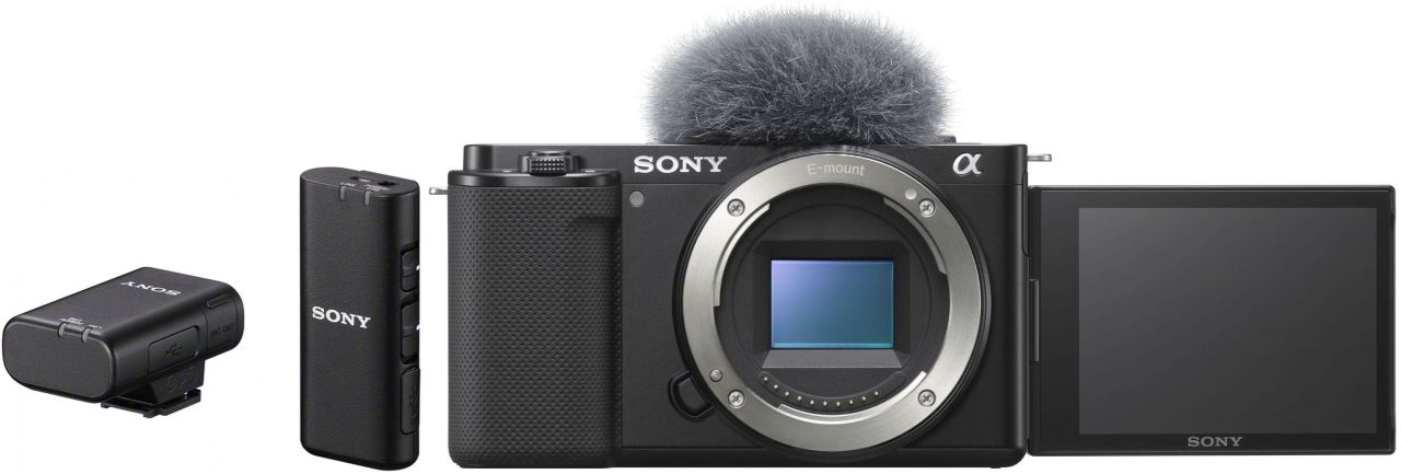 Sony Alpha ZV-E10 + ECM-W2BT Microphone