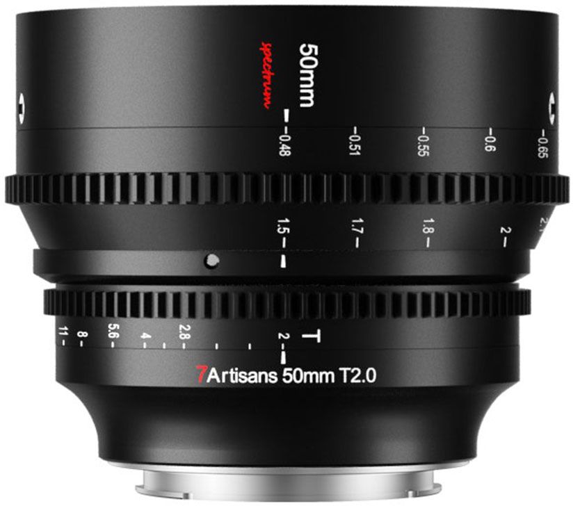 7Artisans Spectrum 50mm T2.0 monture L