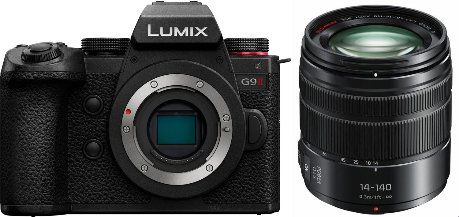 Panasonic Lumix G9 II Gehäuse + Lumix G Vario 14-140mm f3,5-5,6 II OIS