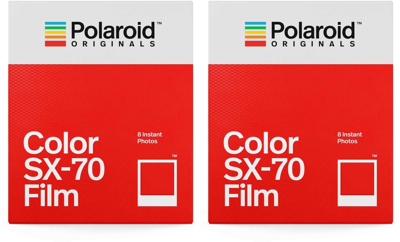 Polaroid SX-70 Color Film 8x Pack of 2 - Foto Erhardt