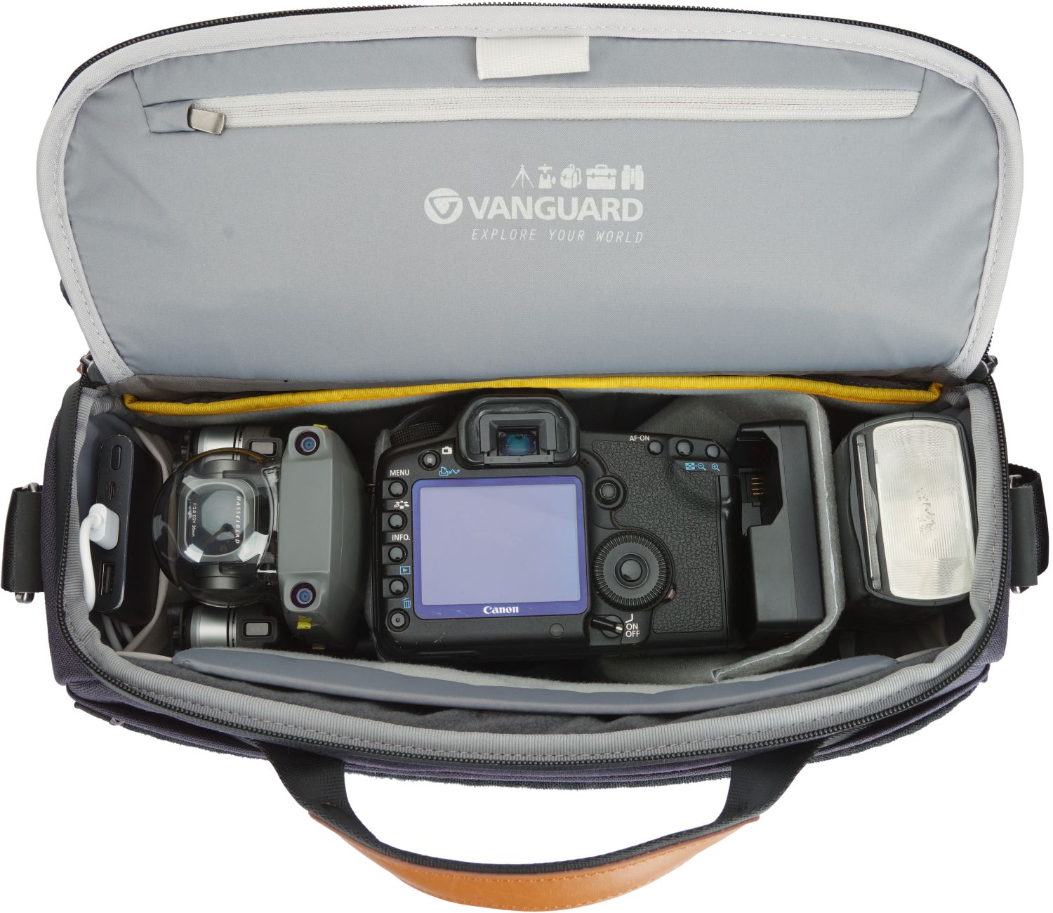 VANGUARD Veo City – Zaino Fotografico E Testa Panoramica PH-26 Per Birdwatching E Digiscoping, Con Movimento Fluido E Capacità 6kg