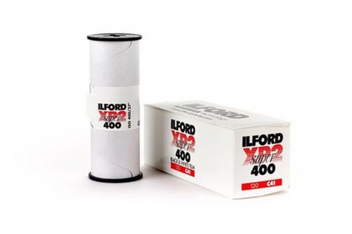 Ilford XP-2 Super 120 roll film