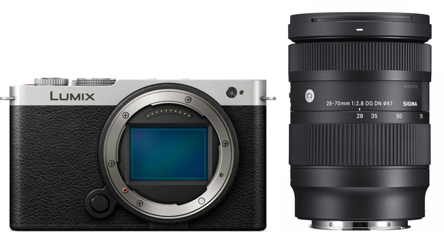 Panasonic Lumix DC-S9 silver/black + Sigma 28-70mm f2.8 - Foto Erhardt
