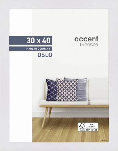 Nielsen Wooden frame 299270 Oslo 30x40cm white