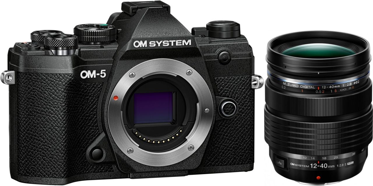 OM System OM-5 black + 12-40mm f2.8 II PRO customer return