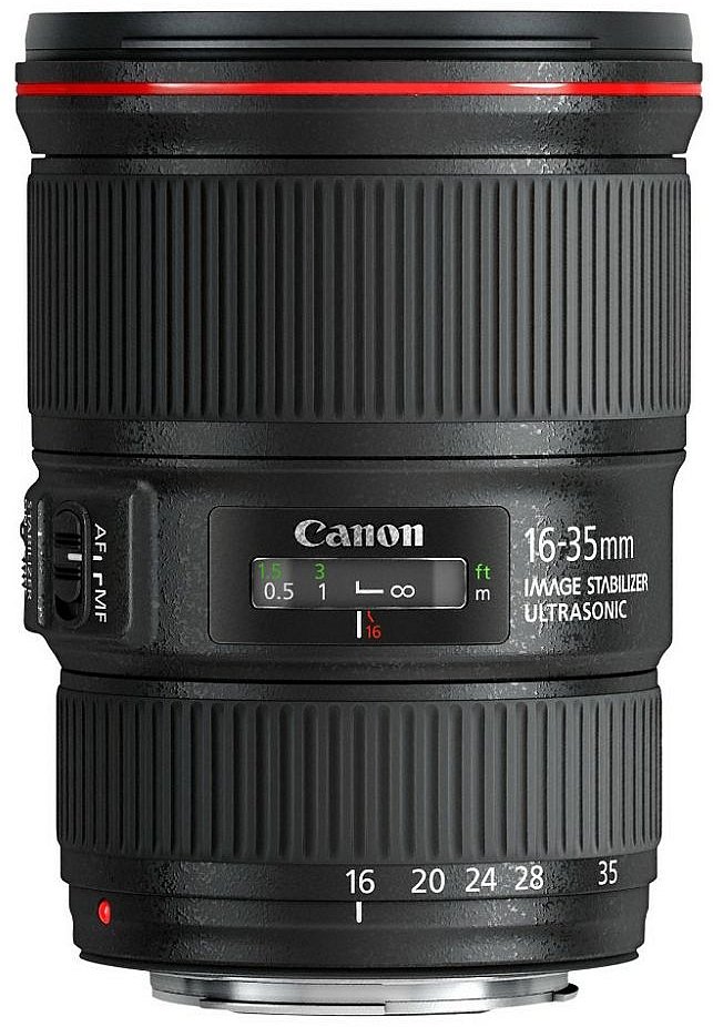 Canon EF 16-35mm f1:4 L IS USM single piece