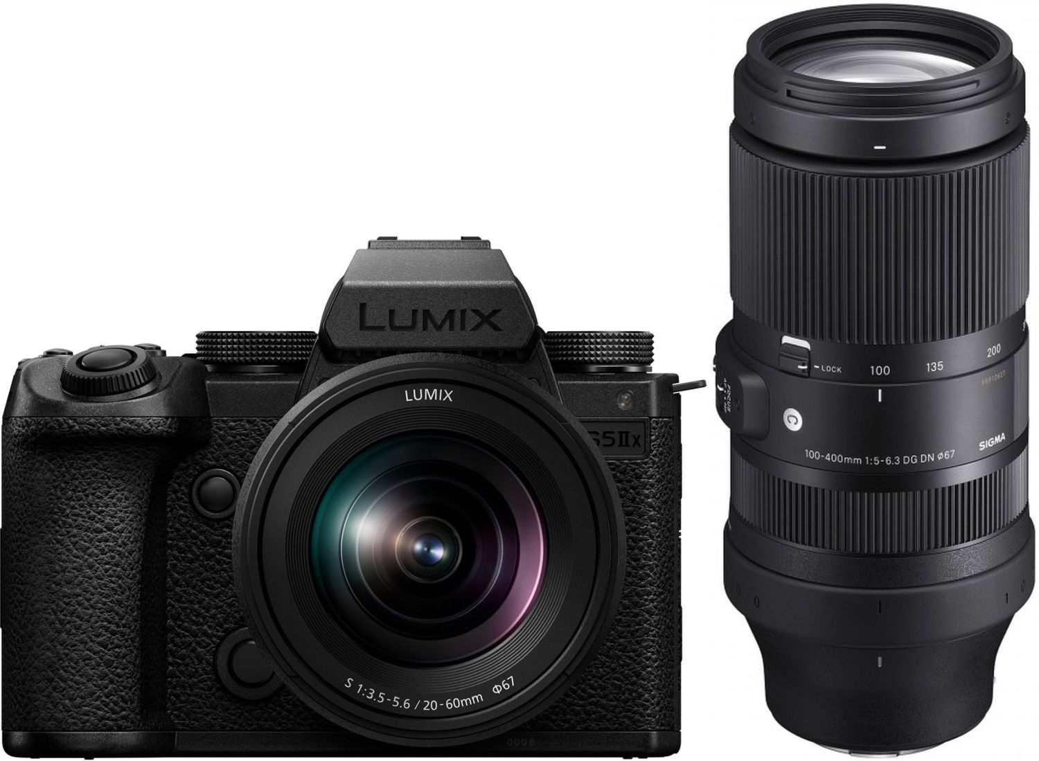 Panasonic DC-S5 II X + S 20-60mm f3.5-5.6 + Sigma 100-400mm f5-6.3 DG