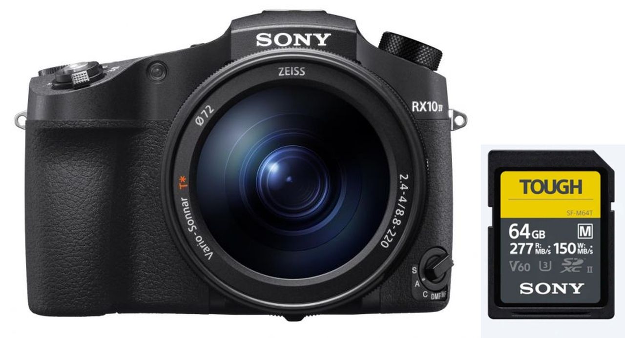 Technical Specs  Sony DSC-RX10M4 + Sony SDXC card 64GB