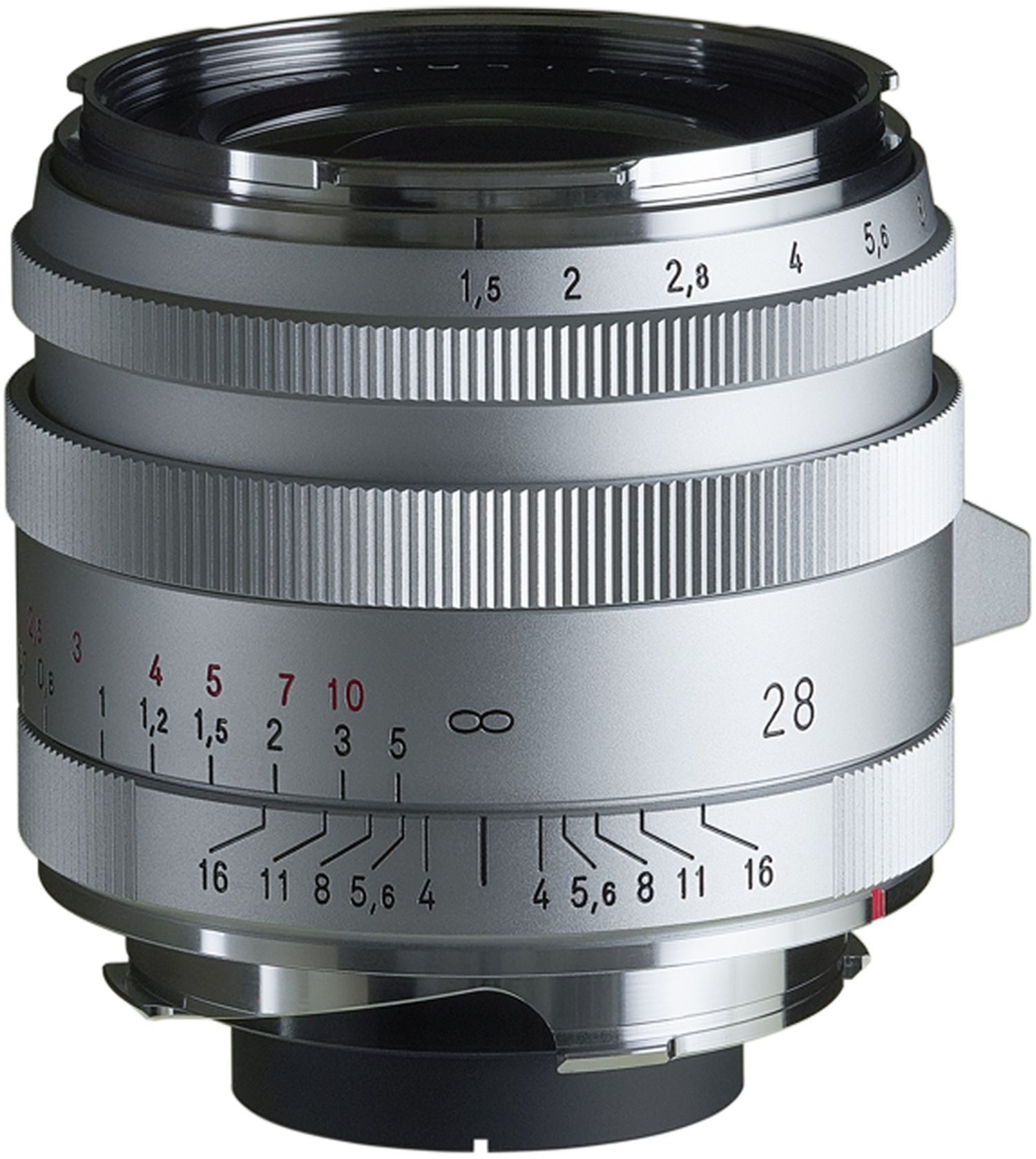 Voigtländer Nokton 28mm f1.5 Type I VM asph silver