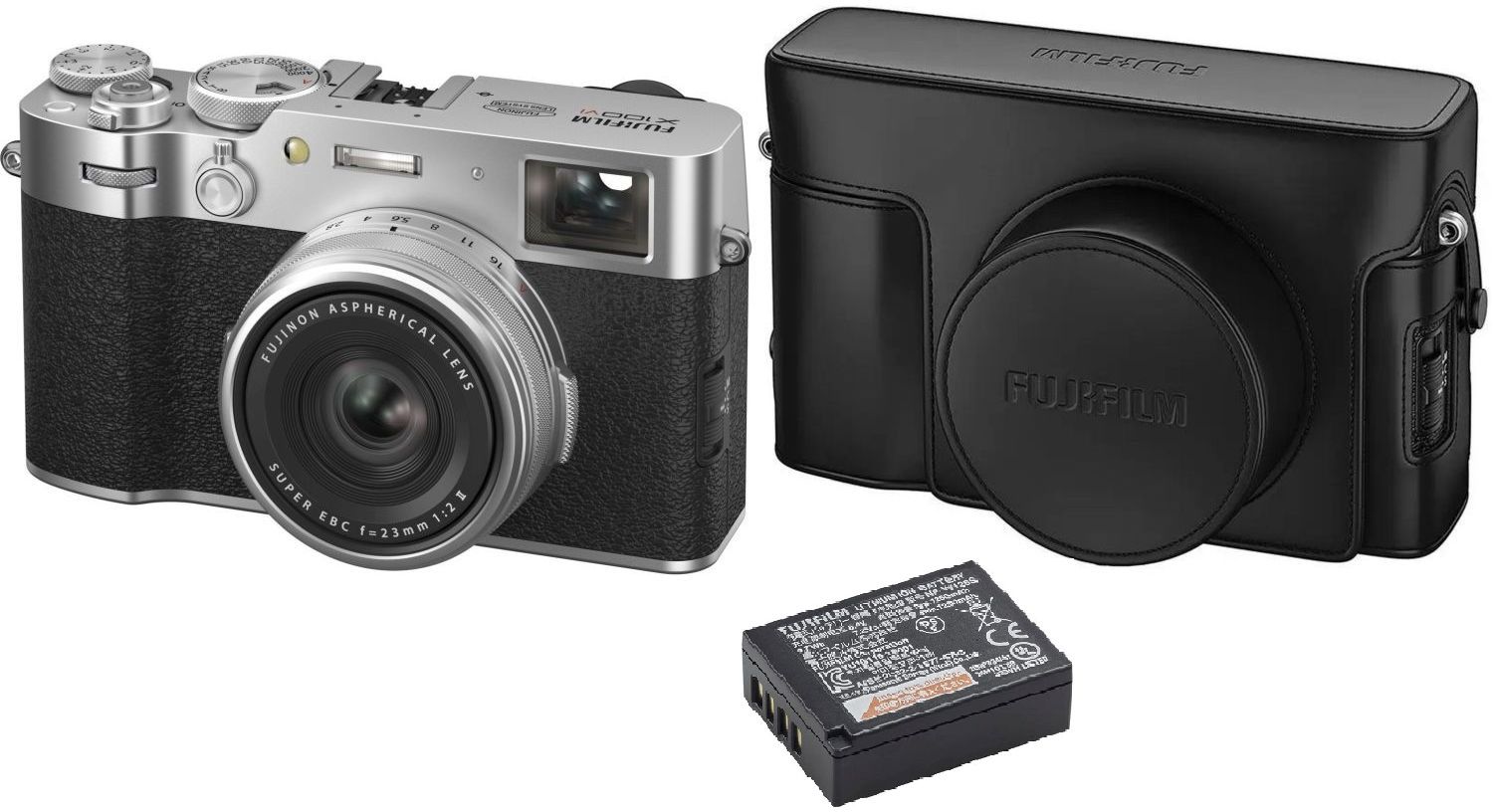 Fujifilm X100VI silver + NP-126 + LC-X100V