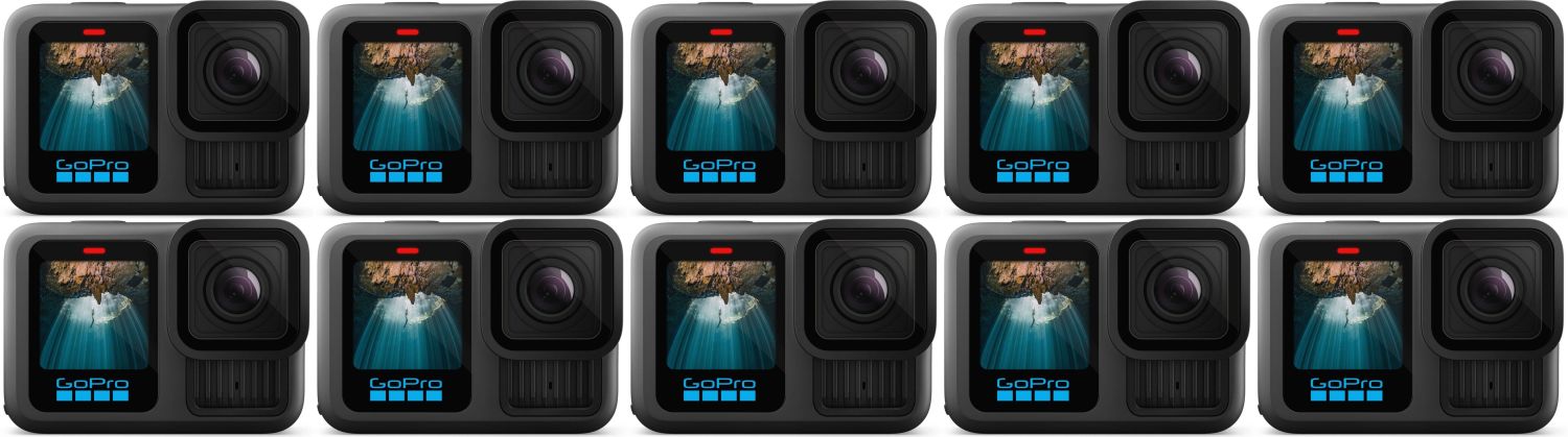 Accessoires  GoPro HERO13 Black Pack de 10 caméras