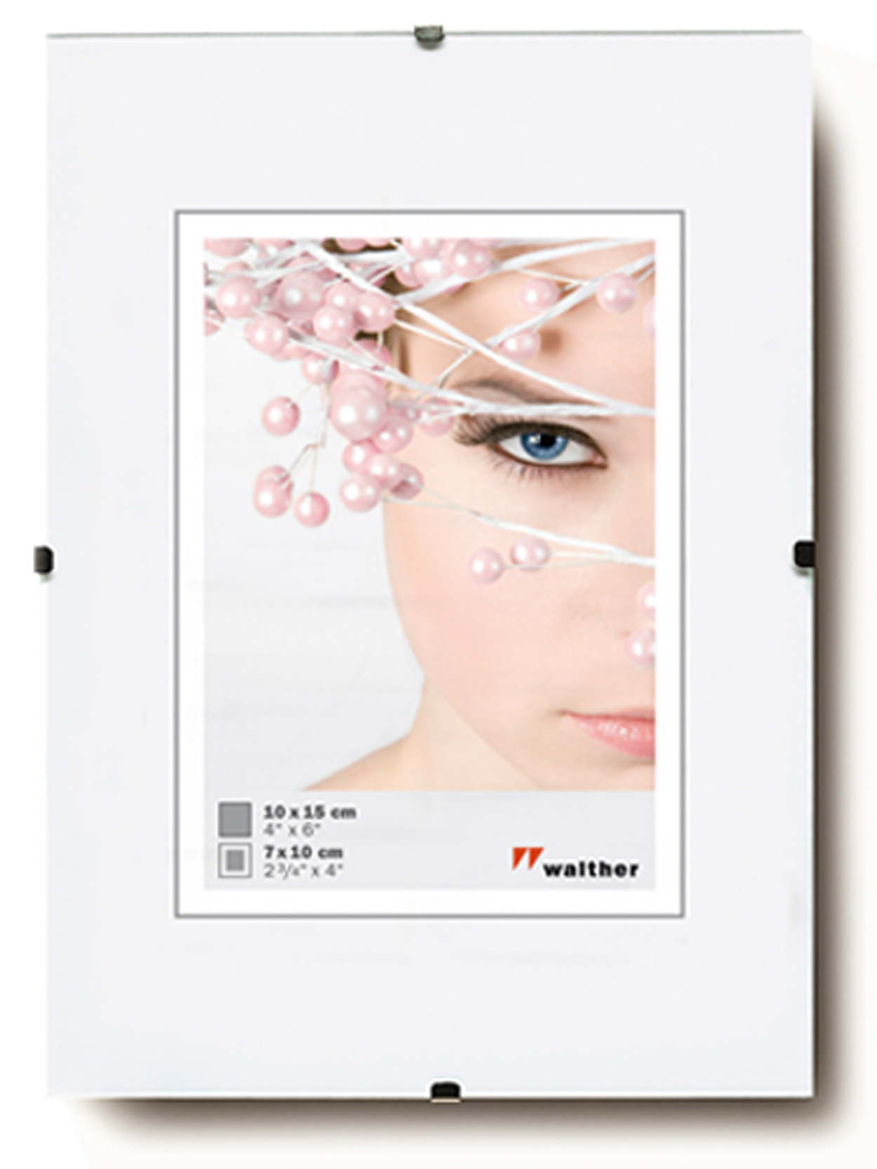 Frameless picture holder 18x24 normal glass