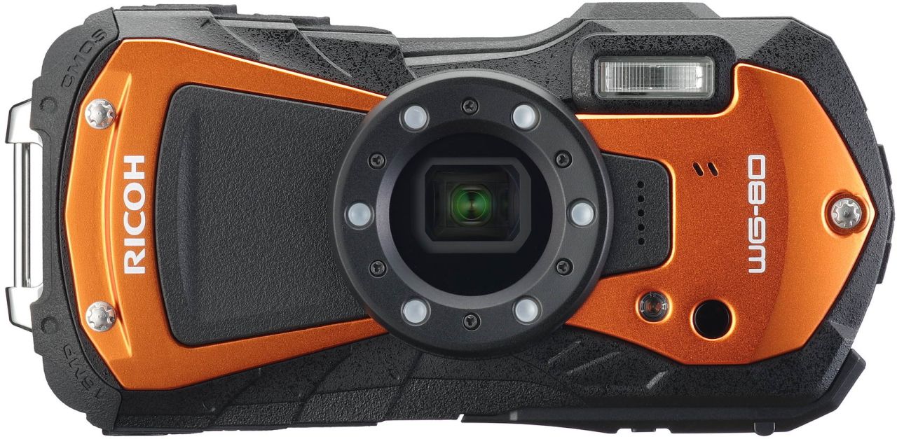 【人気SALE正規品】RICOH WG-80 ORANGE 2台 デジタルカメラ