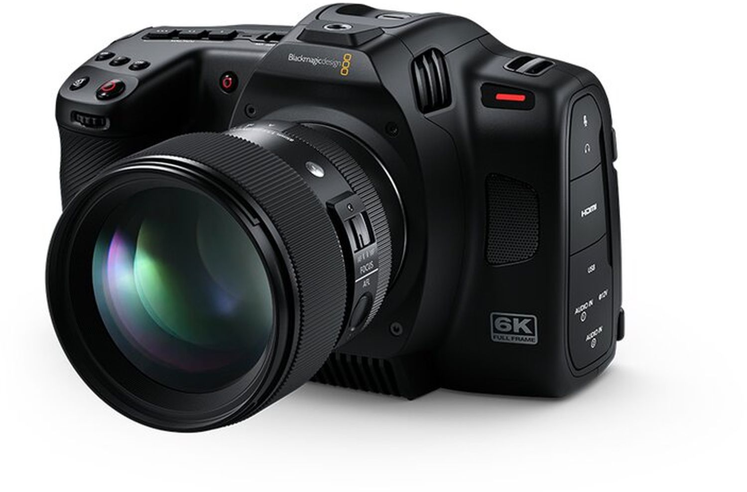 Accessoires  Blackmagic Cinema Camera 6K + Panasonic Lumix S Pro 16-35mm f4