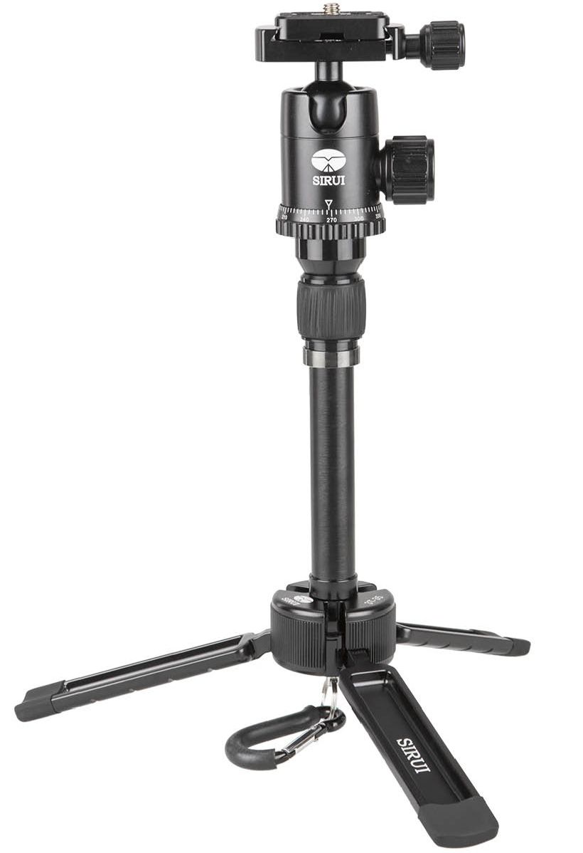 Sirui 3T-35 table tripod aluminum with head in black