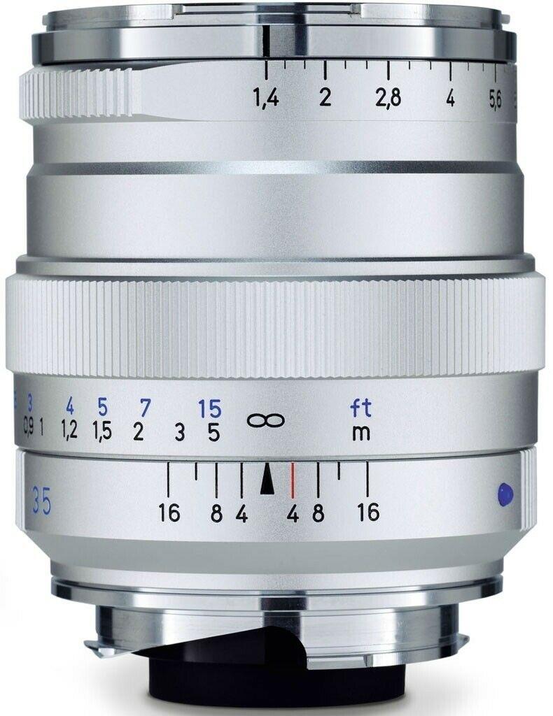 ZEISS Distagon 35mm f1.4 M mount silver - Foto Erhardt